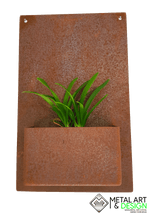 Load image into Gallery viewer, Rectangle wall planter

