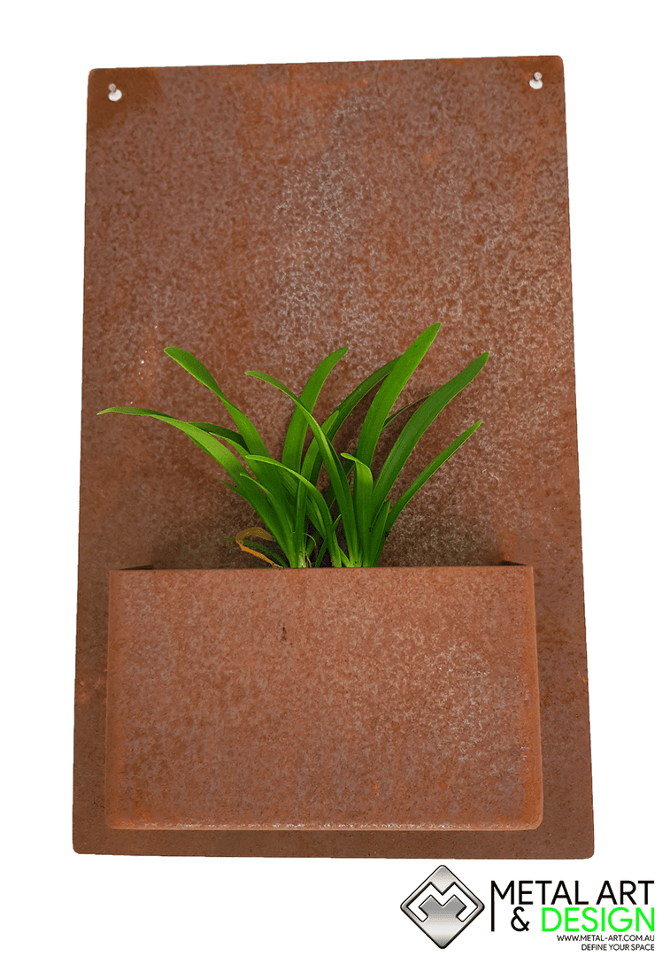 Rectangle wall planter
