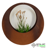 Load image into Gallery viewer, Circle hanging planter

