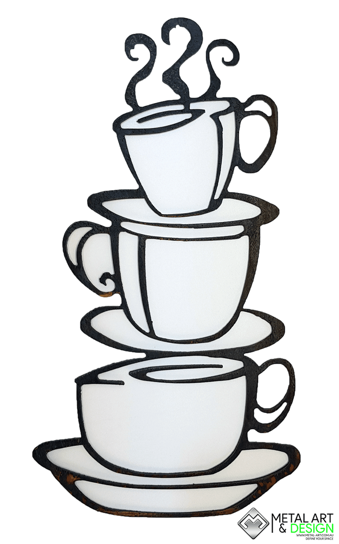 Stacked Coffee Cups