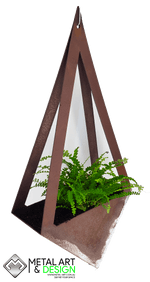 Load image into Gallery viewer, Diamond hanging planter
