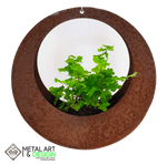 Load image into Gallery viewer, Circle hanging planter
