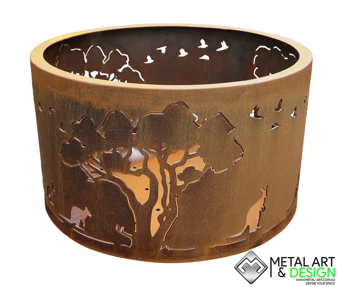 Australiana fire ring