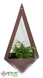 Load image into Gallery viewer, Diamond hanging planter
