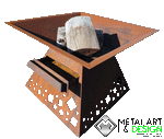 Load image into Gallery viewer, Modern Fire pit
