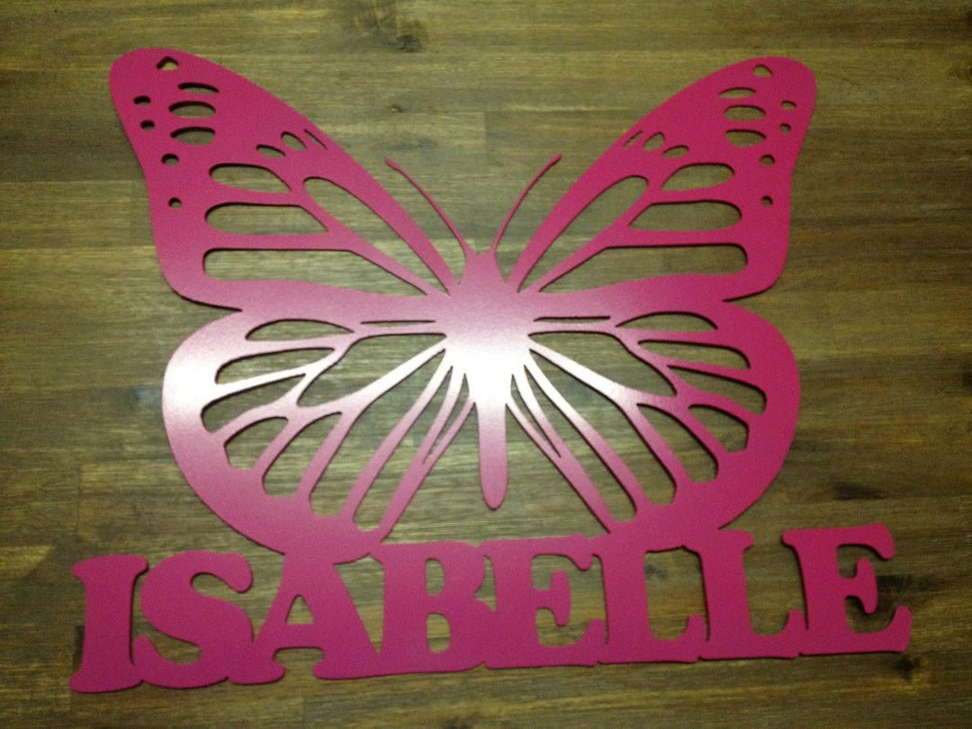 Kids name wall hanging