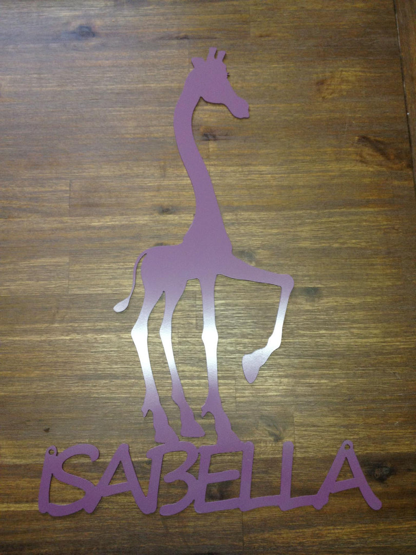 Kids name wall hanging
