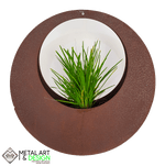 Load image into Gallery viewer, Circle hanging planter
