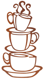 Load image into Gallery viewer, Stacked Coffee Cups
