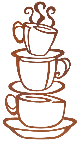 Stacked Coffee Cups
