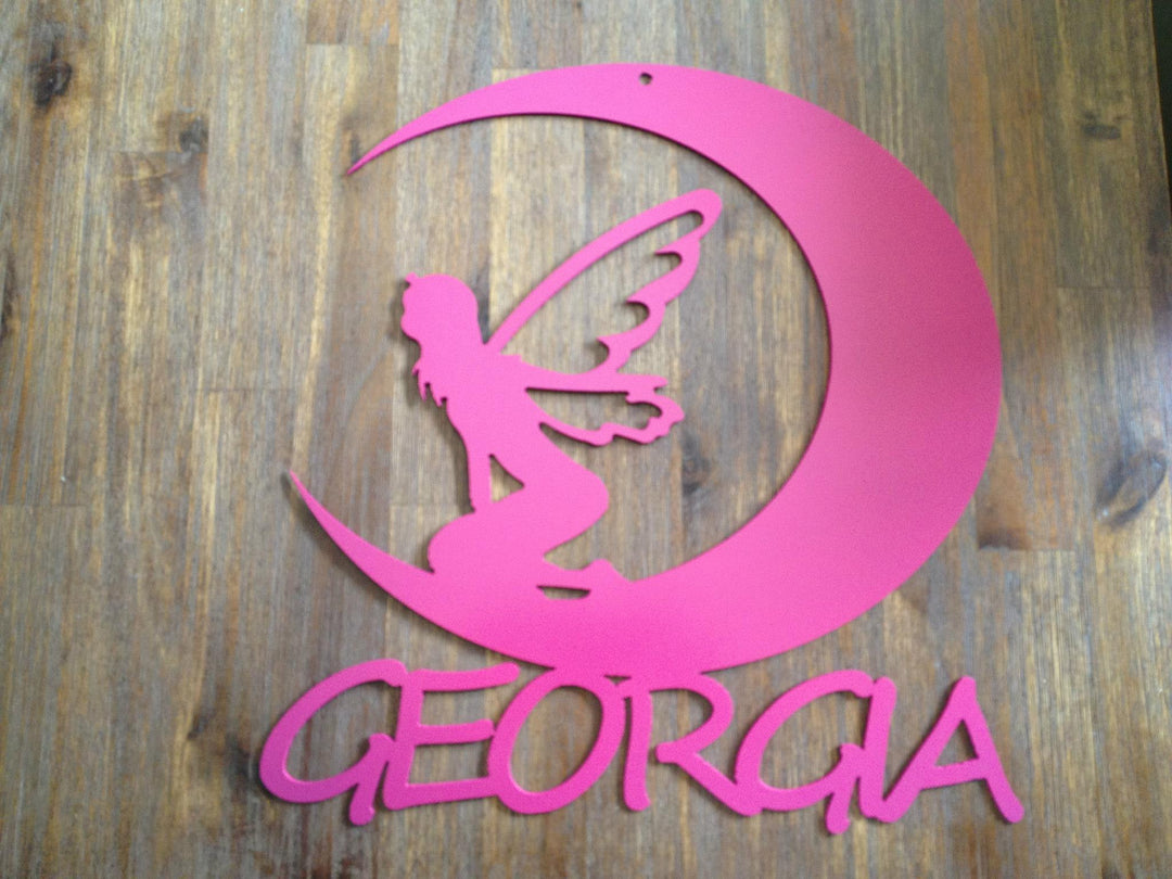 Kids name wall hanging