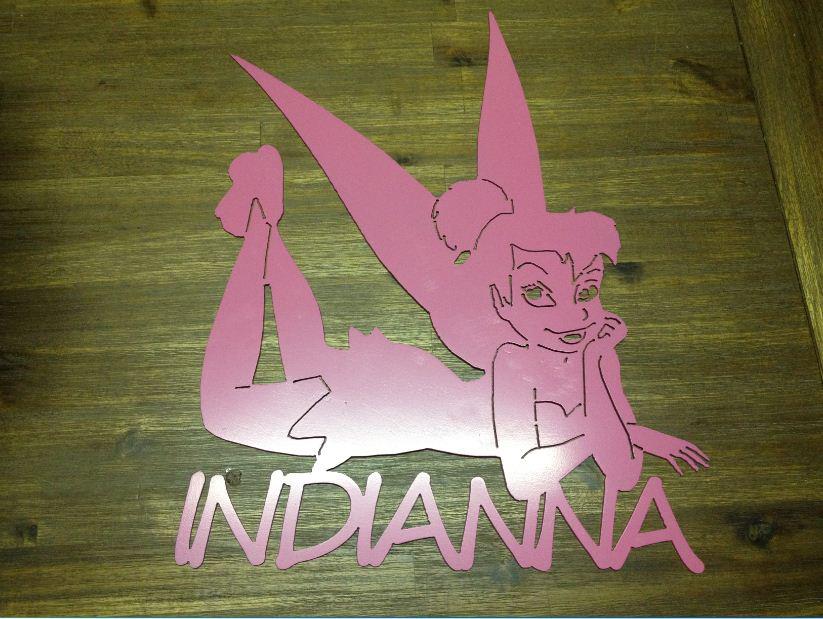 Kids name wall hanging