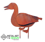 Load image into Gallery viewer, Duck garden stake
