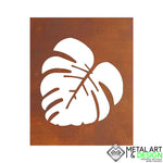 Load image into Gallery viewer, Monstera leaf wall art
